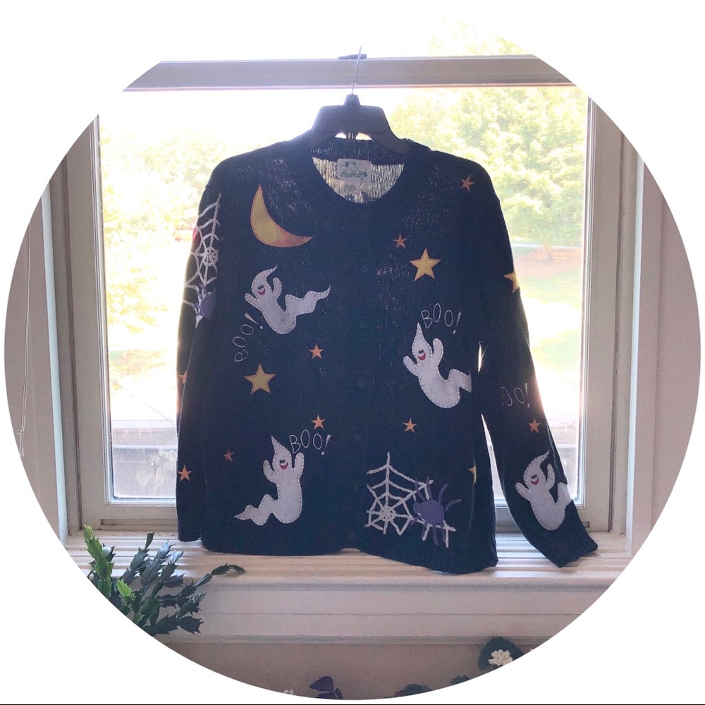 Festive Halloween Cardigan